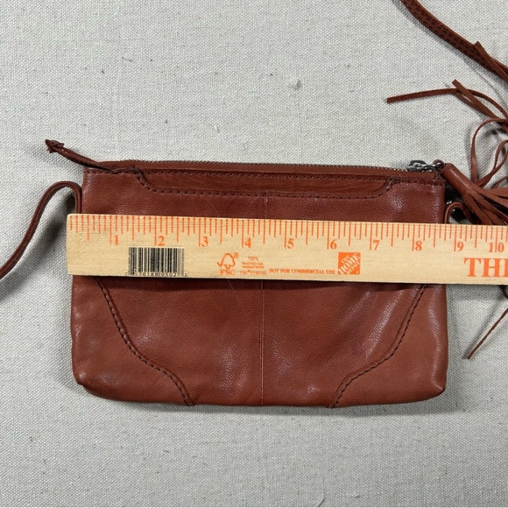 Hobo‎ Original Genuine Leather Shoulder Pocketbook Tassel Western Clutch Supple - Picture 6 of 9